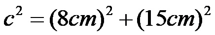 Applicazione del teorema di Pitagora