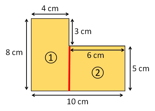 Area di una figura complessa