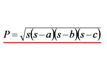 Formula Di Erone