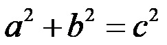 Formula del teorema di Pitagora