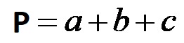 Formula per il perimetro di un triangolo scaleno