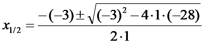 Formula per risolvere un'equazione quadratica