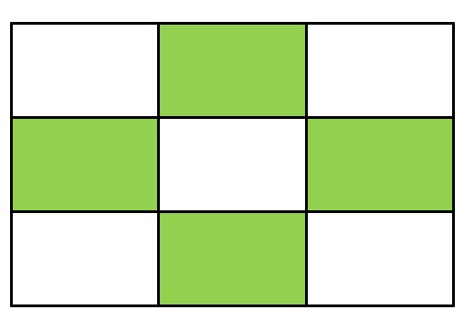 Frazione con numeratore 4 e denominatore 9