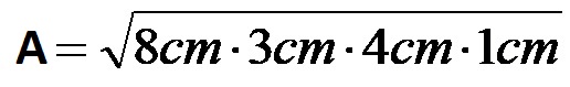 Uso della formula di Erone