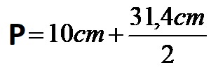 Calcolo del perimetro di un semicerchio