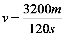 Formula per il calcolo della velocità